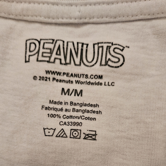 Peanuts "Snoopy and Woodstock" Cropped Tee - Picture 4 of 4